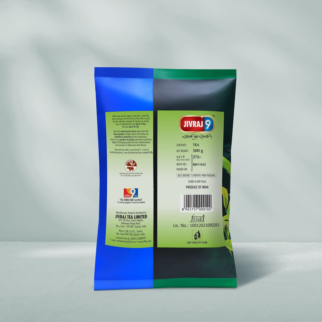 jivraj9 Tea C.t.c. Leaf Tea