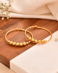 Jewels Nest Gold Plated Beaded Design Bangles Set For Women – Daily Wear
