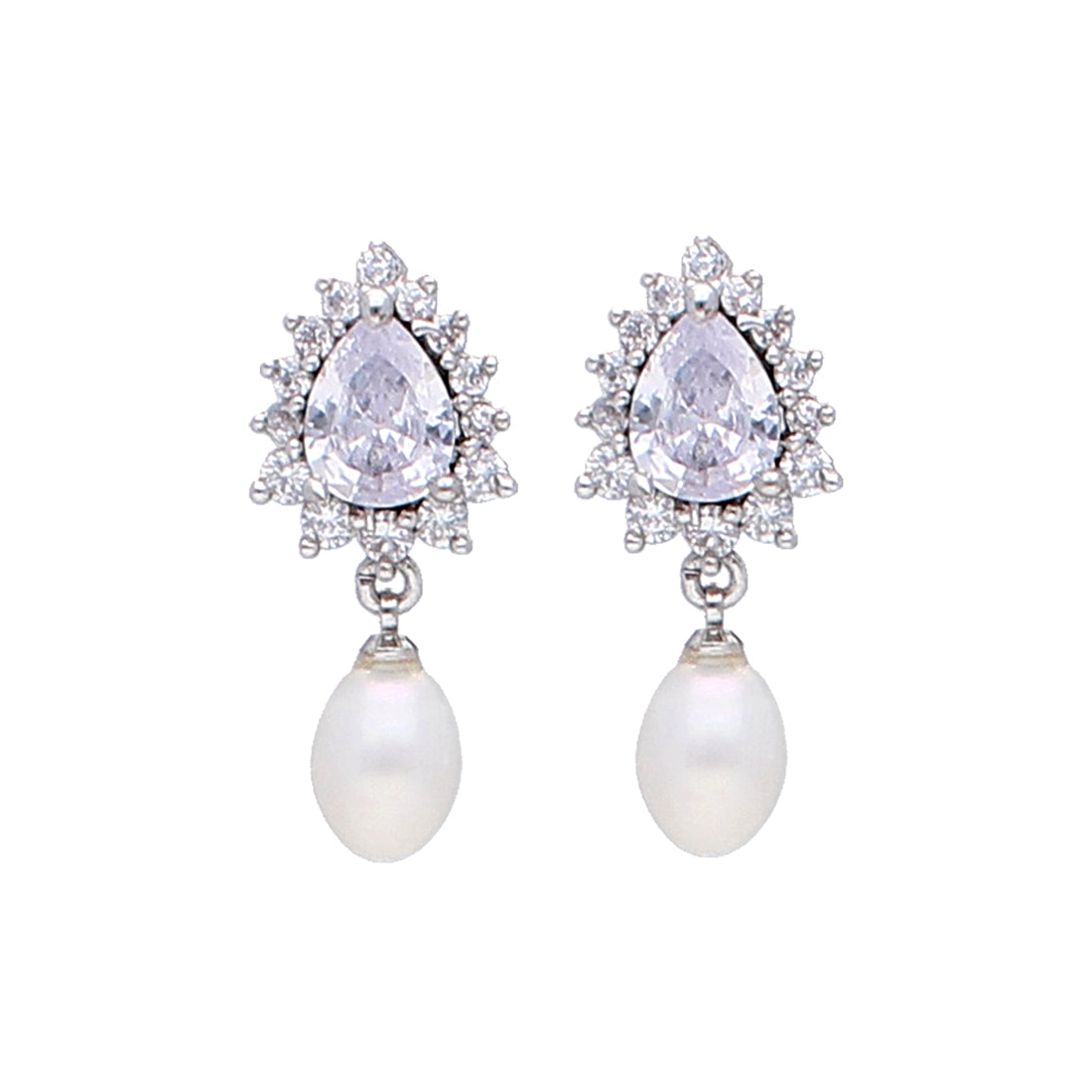 J Pearls Classic Pearl Earrings - Real Pearl Jewelry