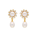 J Pearls Shine Pearl Earrings - Real Pearl Jewelry