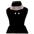 J Pearls Jabala 4 Lines Pearl Choker - Real Pearl Jewelry