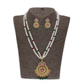 J Pearls Kashika 2 Lines Round Pearl Necklaces - Real Pearl Jewelry