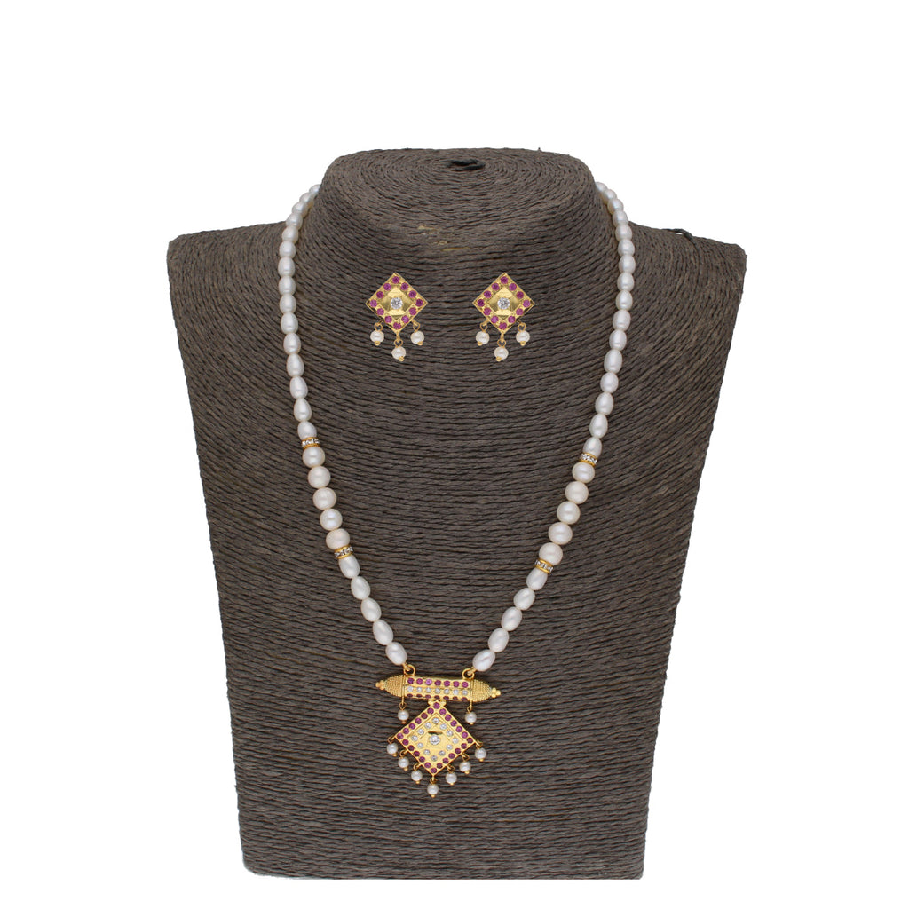 J Pearls Yochana 1 Line Round Pearl Necklaces - Real Pearl Jewelry
