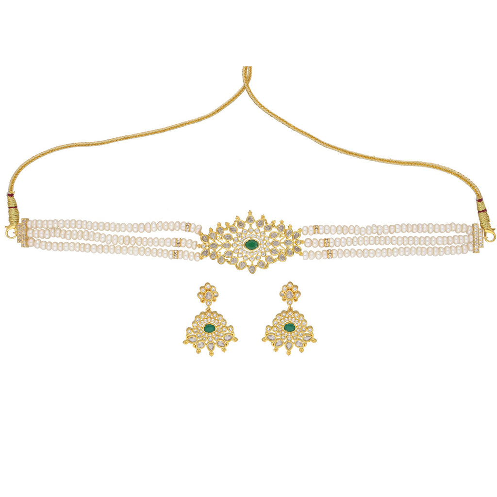 J Pearls Mesmerizing Pearl Choker - Real Pearl Jewelry