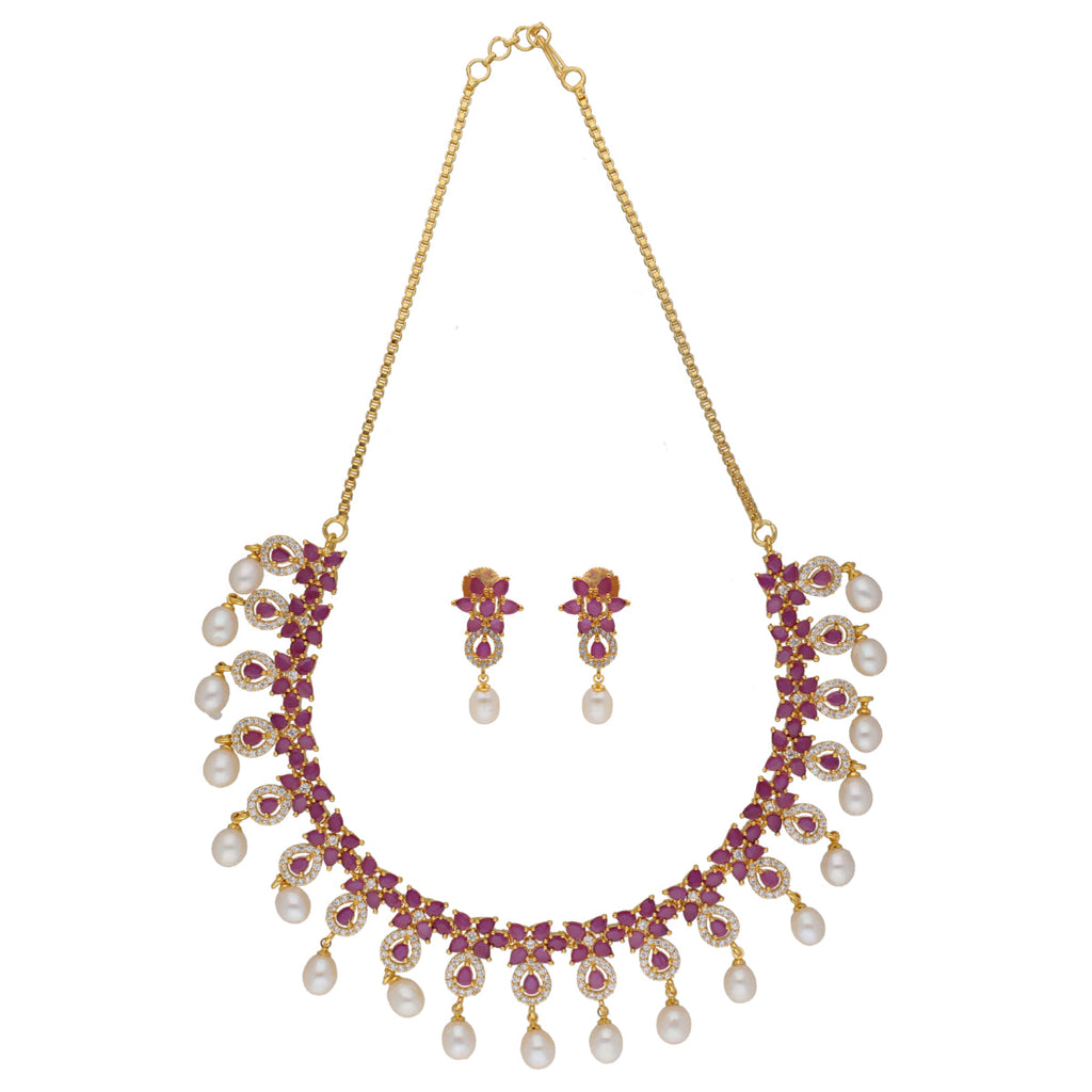J Pearls Alluring Pearl Necklace - Real Pearl Jewelry