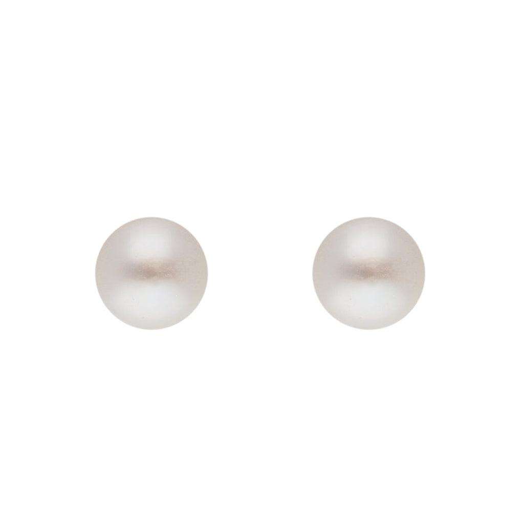 J Pearls White Graded Oval Pearl Necklace - Real Pearl Jewelry