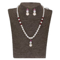 J Pearls Trendy Pearl Pendant Set - Real Pearl Jewelry
