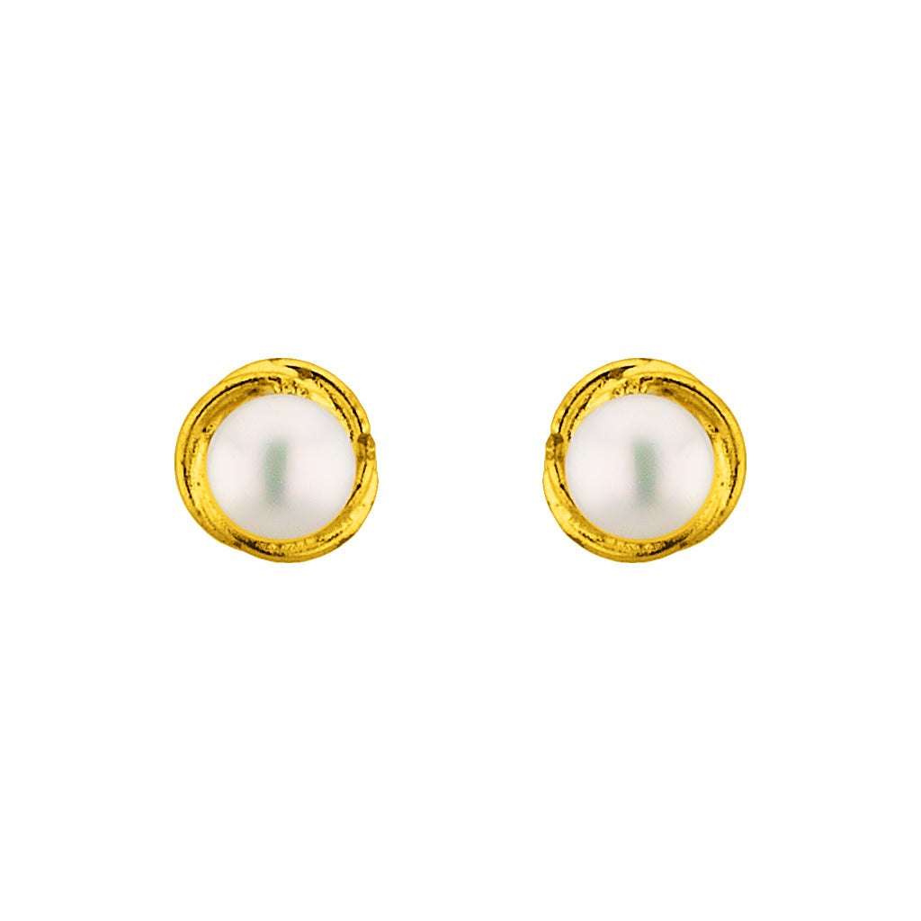 J Pearls Jalebi Pearl Earrings - Real Pearl Jewelry