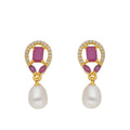 J Pearls Yami Pearl Earrings - Real Pearl Jewelry