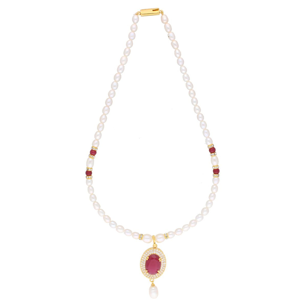 J Pearls Navishka Pearl Set - Real Pearl Jewelry