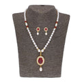 J Pearls Navishka Pearl Set - Real Pearl Jewelry