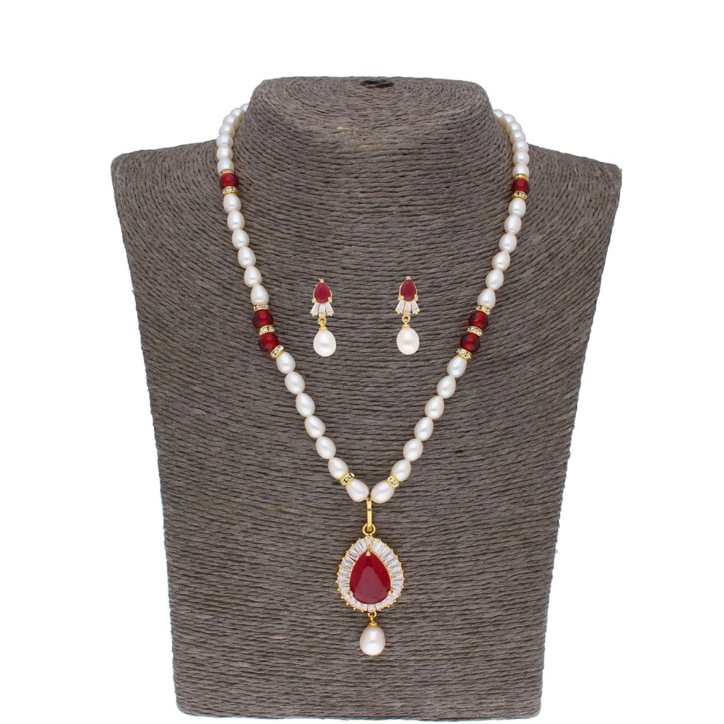 J Pearls Hiya Pearl Set - Real Pearl Jewelry
