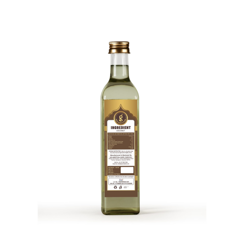 Giramritphal Kachi Ghani Cold Pressed Coconut Oil