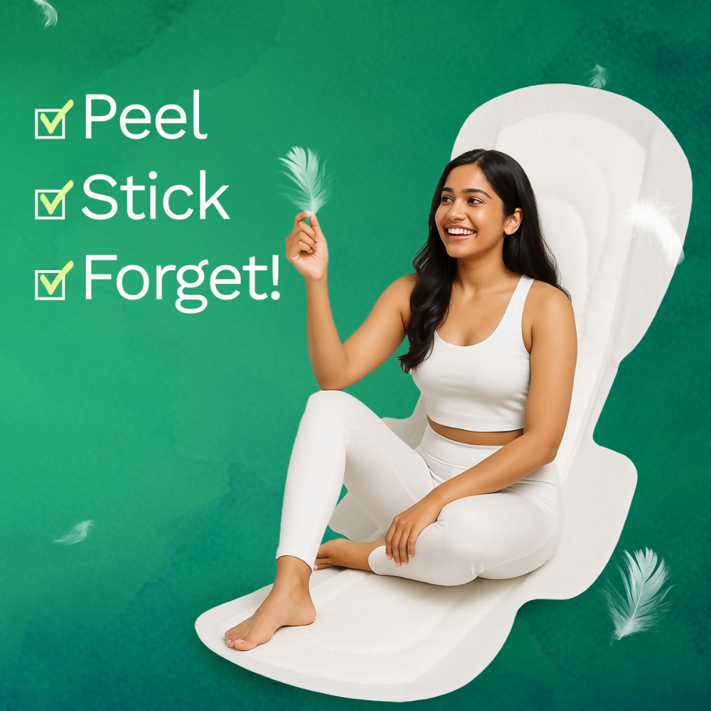Pee Safe Comfort Ultra Thin Sanitary Pads For Women (30 Pads)
