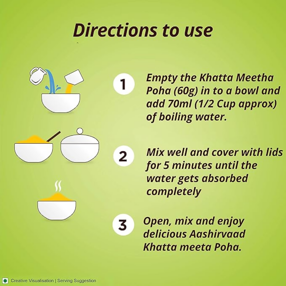 Aashirvaad Instant Khatta Meetha Poha