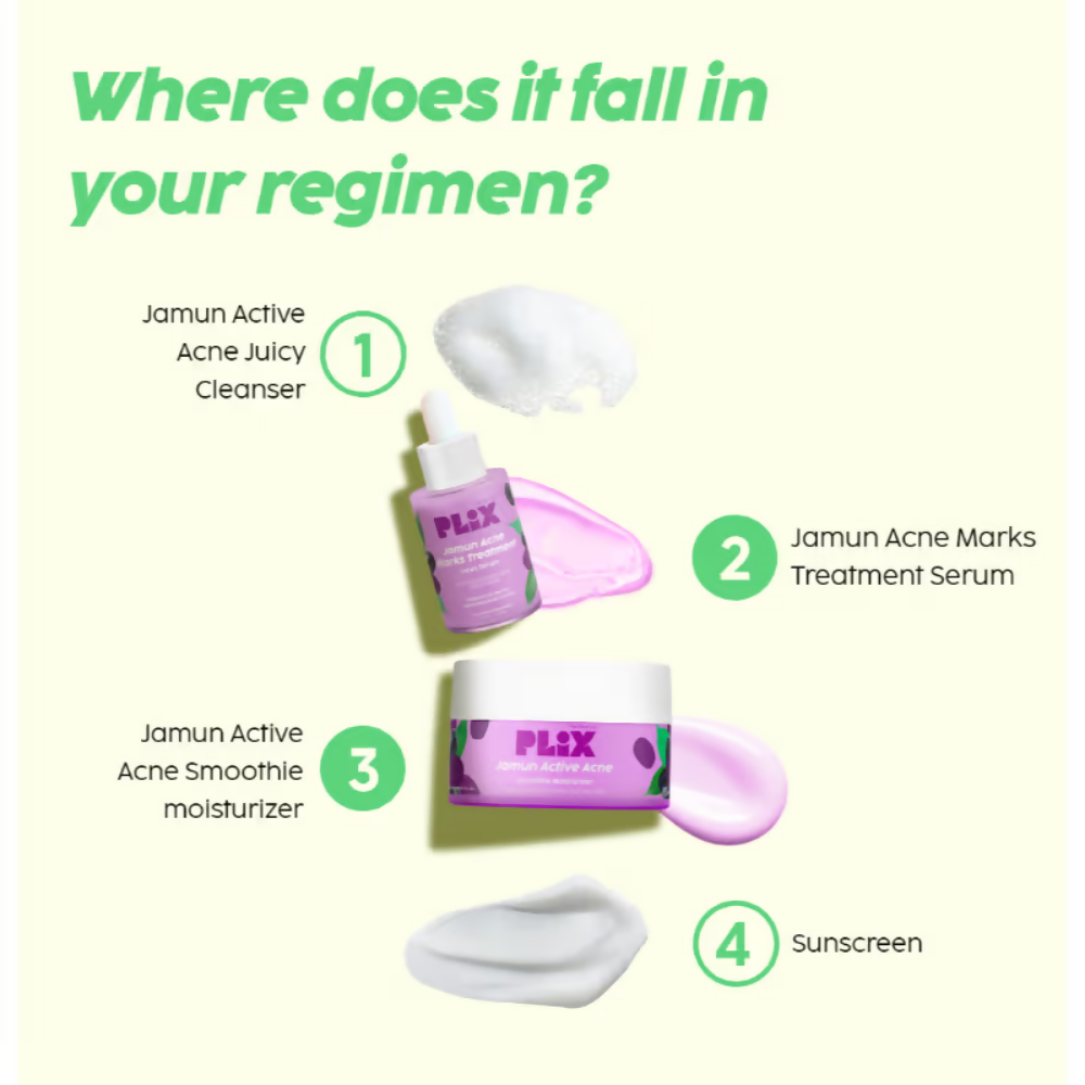 PLIX The Plant Fix 2% Acne Buster Moisturizer & 10% Niacinamide Serum