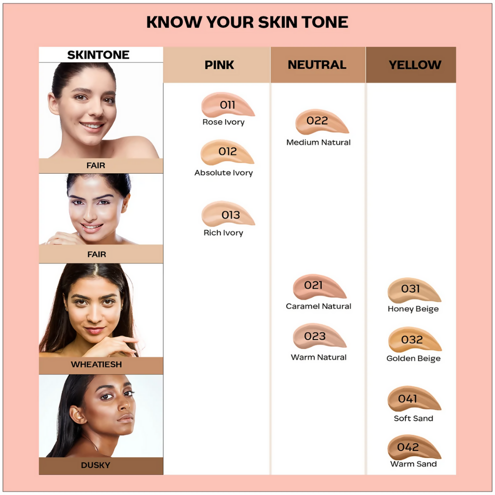 Faces Canada All In One Foundation with SPF 30 - Rose Ivory 011