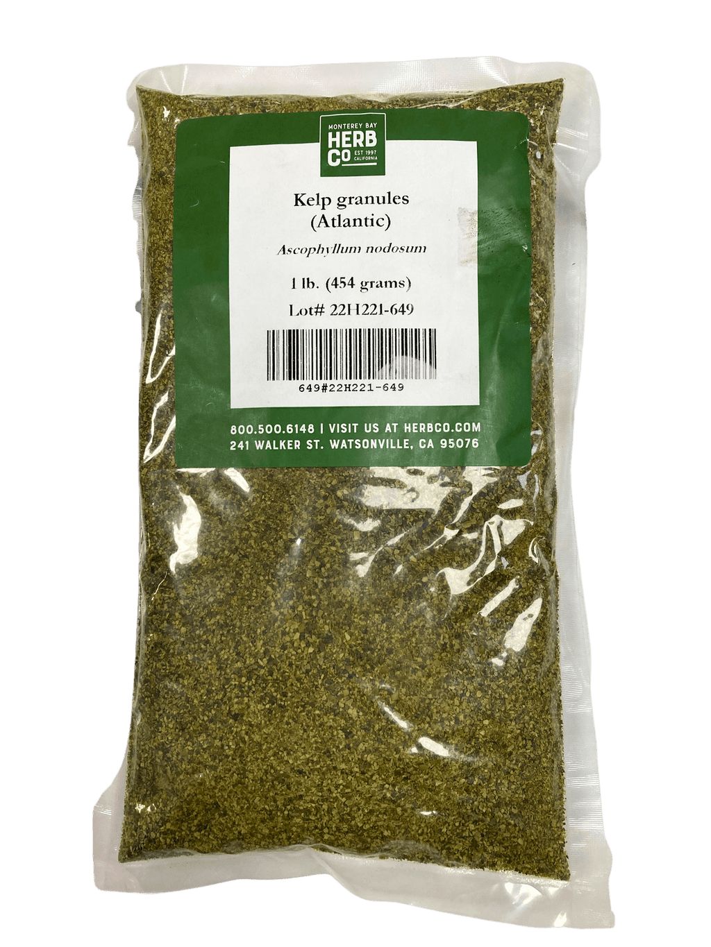 Kelp, Granules