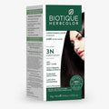 Biotique Herbcolor 3N Darkest Brown 50Gm + 110Ml
