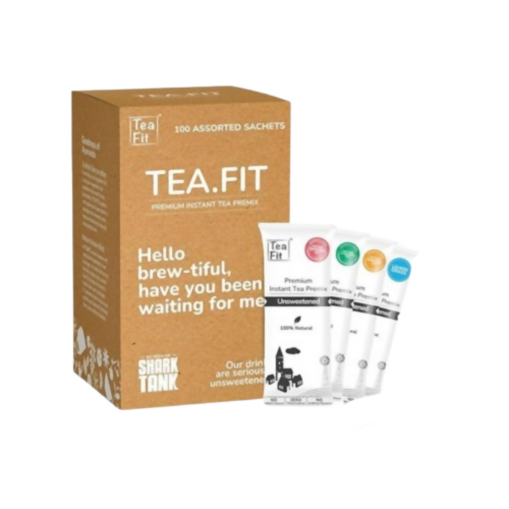 TeaFit Premium NO SUGAR Instant Assorted Tea Premix