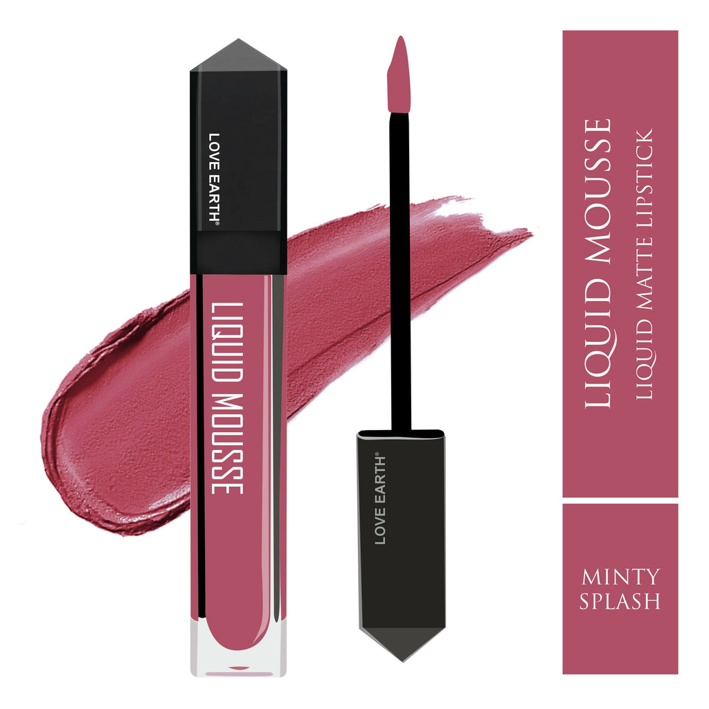 Love Earth Liquid Lipstick - Minty Splash