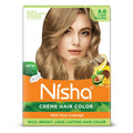 Nisha Creme Hair Color for Women - Light Blonde