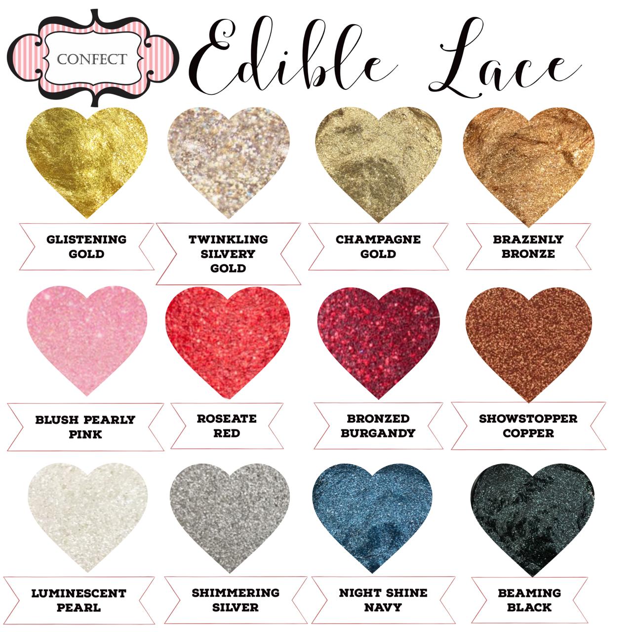Confect Showstopper Copper | Edible Lace