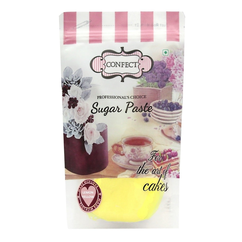 Confect Lemon Yellow Fondant | Edible Nutritional Sugarpaste