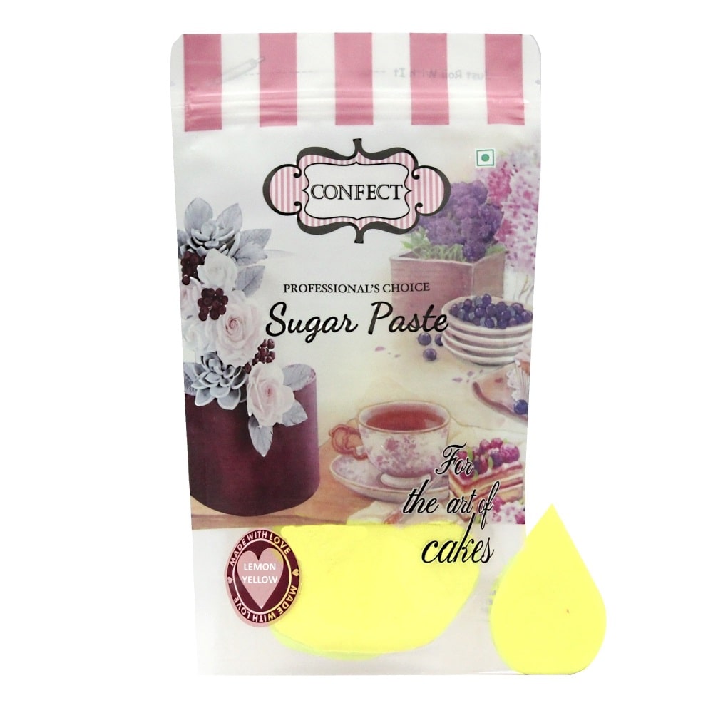 Confect Lemon Yellow Fondant | Edible Nutritional Sugarpaste