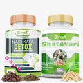 Divya Shree Nari Kaya Detox Capsule and Shatavari Capsule Combo