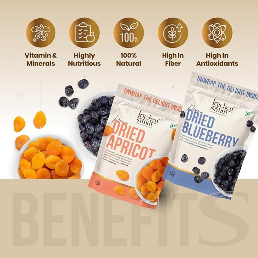 Kitchen Smith Premium Dried Apricot & Blueberry