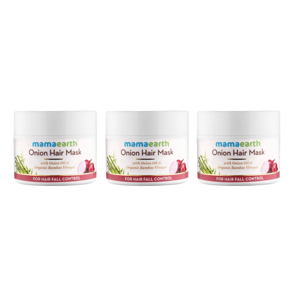 Mamaearth Onion Hair Mask For Hairfall Control