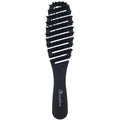 Flexvent Petite Mixed Bristle Vent Brush Boar & Nylon Pins Black