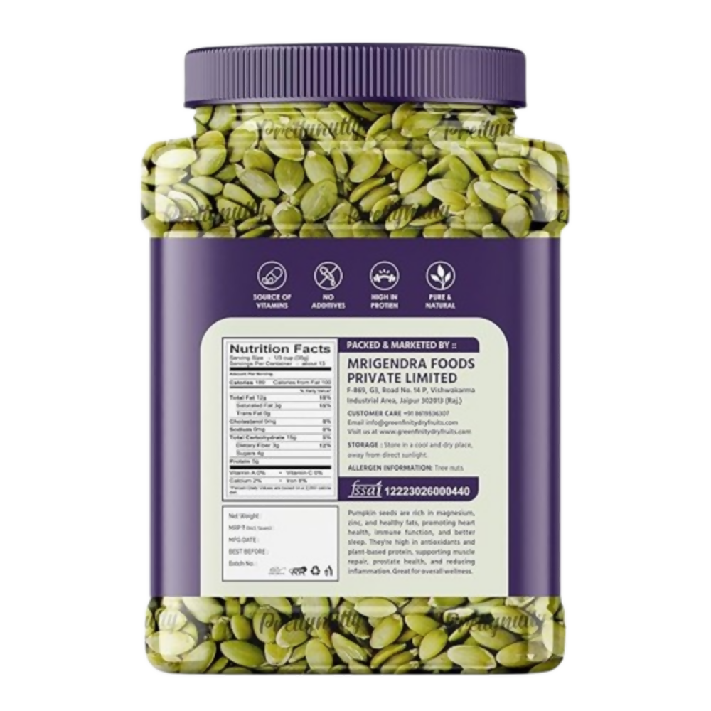 Pretty Nutty Raw Pumpkin Seeds