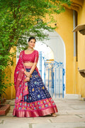 Lehenga Mart Gorgeous Lehenga Choli For Wedding-Blue