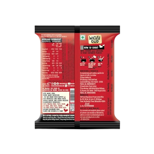 WickedGud Fiery 2X Spicy Korean Noodles Combo