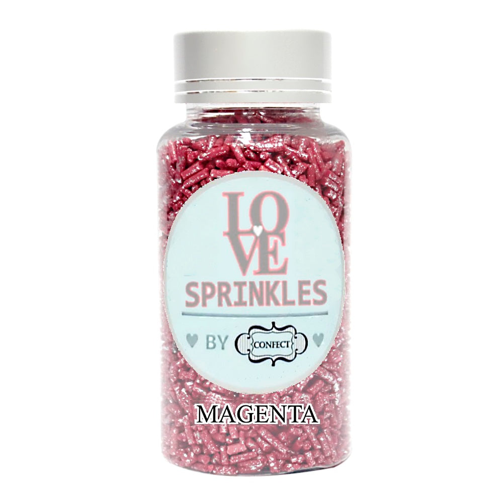 Confect Magenta Vermicelli Sprinkles
