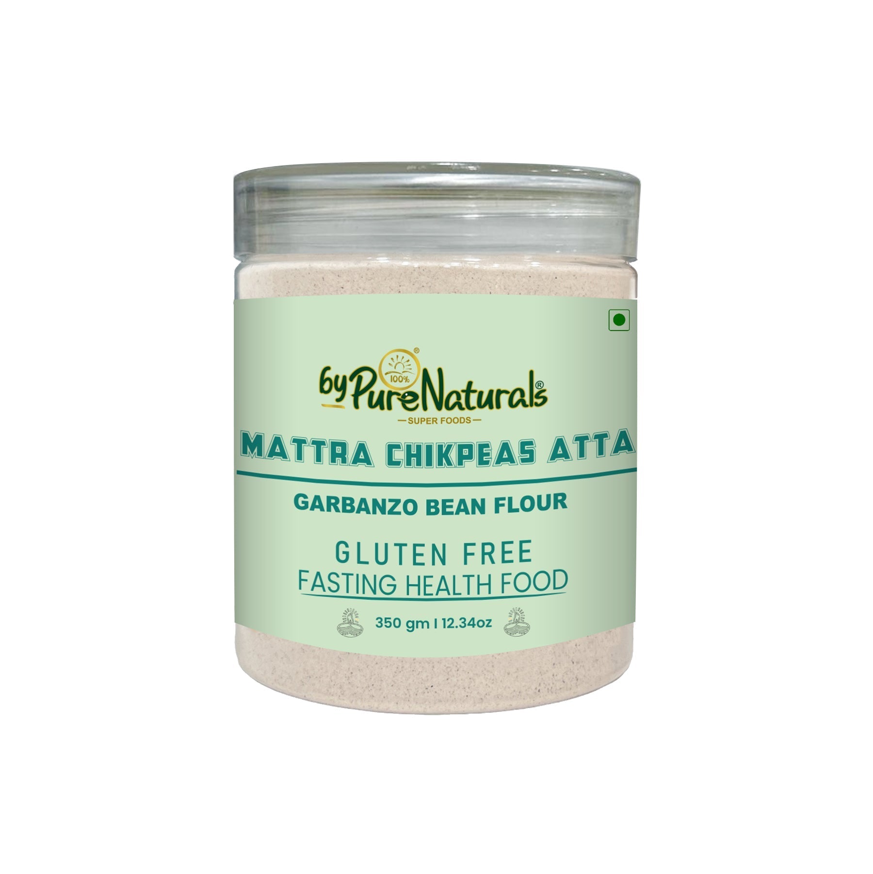 byPureNaturals Mattra Chikpeas Atta (Garbanzo Bean Flour)