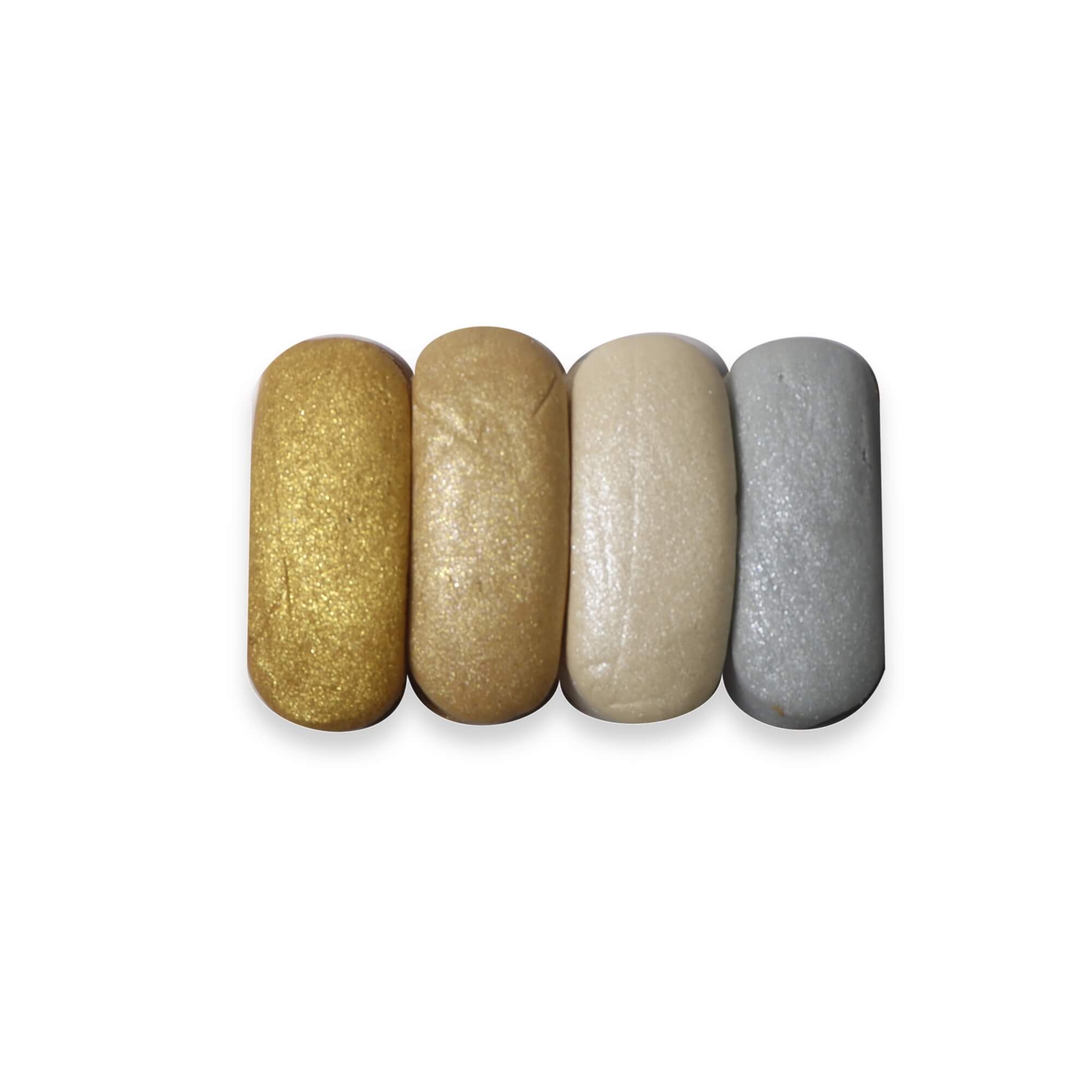 Confect Metallic Sugar Paste Multipack 4
