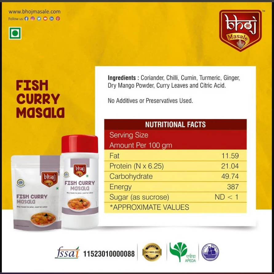 Bhoj Masale Fish Curry Masala