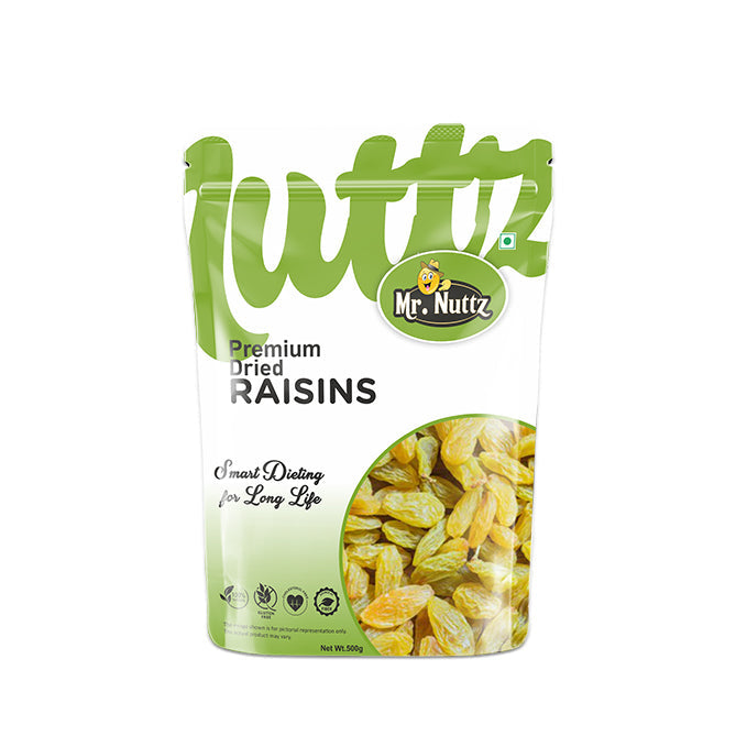 Mr. Nuttz Green Raisins Pouch