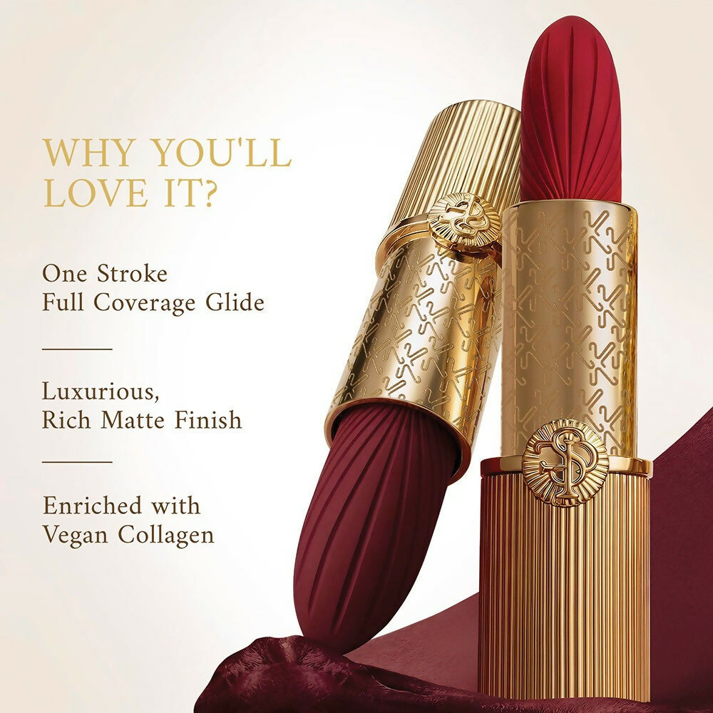 Kay Beauty x Falguni Shane Peacock Luxe Matte Lipstick - Rani Rose