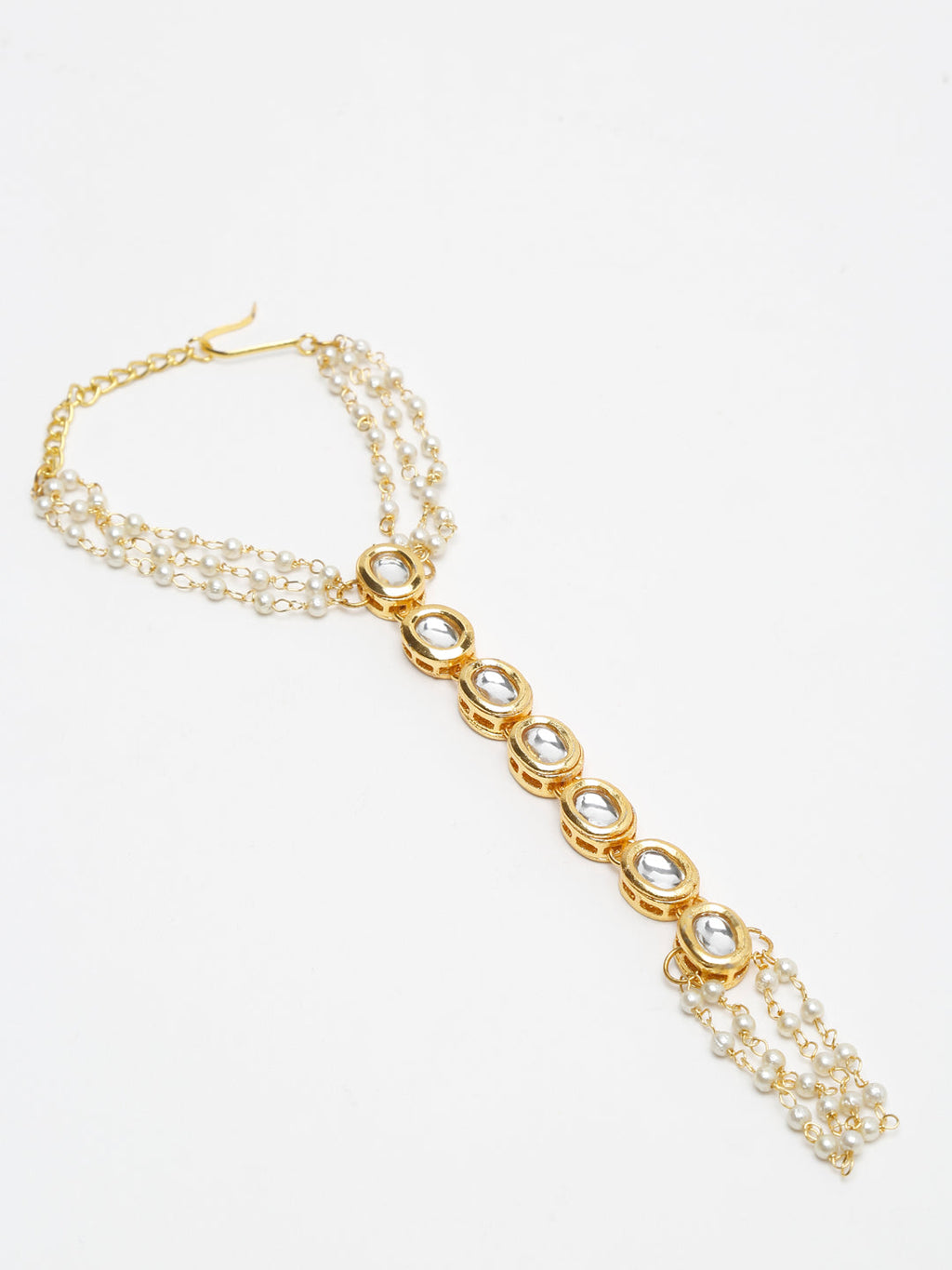 Kundan Bracelet - Ruby Raang