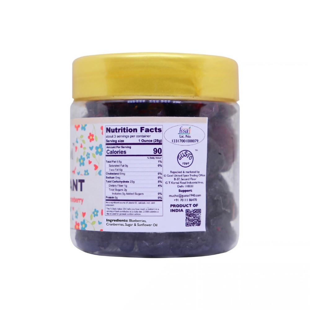 Tassyam Organics Anti Oxidant Berry Shot Blueberry & Cranberry