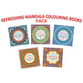 Dreamland Refreshing Mandala - Colouring Book for Adults (Pack) (5 Titles)