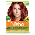 Nisha Creme Hair Color for Women - Mahogany