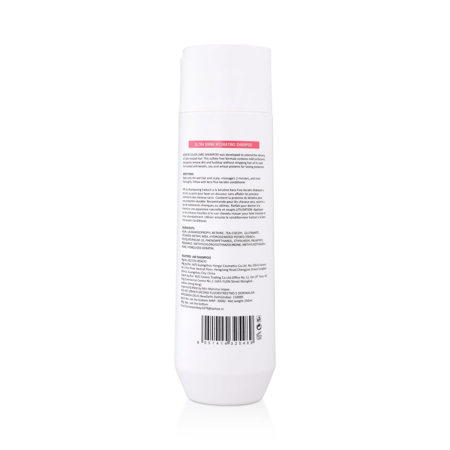 Velvetree Ultra Shine Hydrating Shampoo