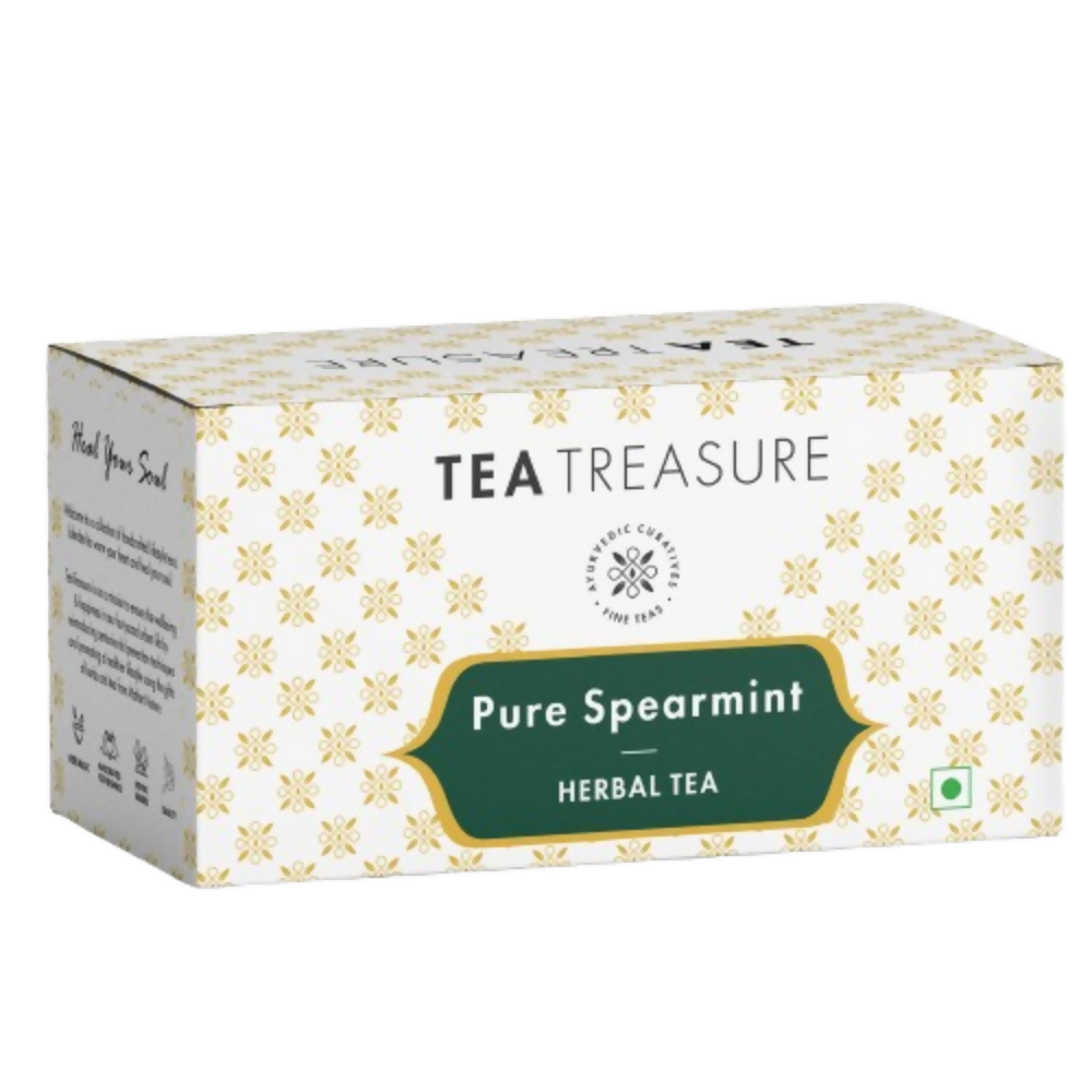 Tea Treasure Spearmint Herbal Tea Bags