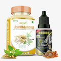 Divya Shree Ashwagandha Capsule & Musli Oil Combo