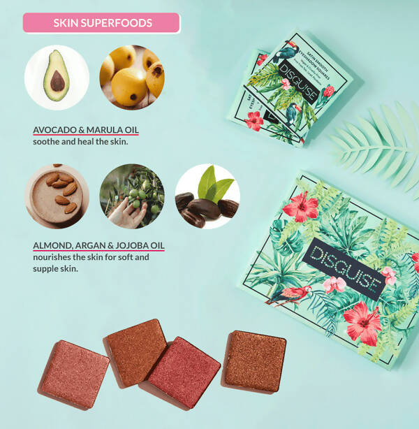 Disguise Satin Smooth Eyeshadow Squares - Metallic Pink Rose 208